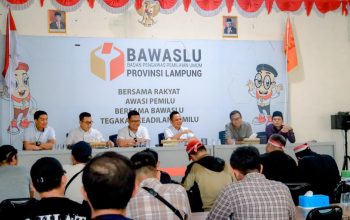 Bawaslu Laporkan Hasil Pengawasan Kampanye Pemilihan 2024 di Lampung